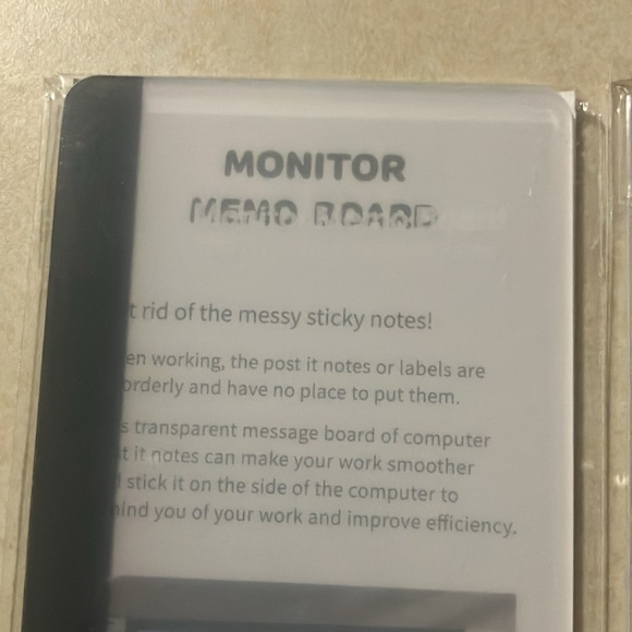NWT Set of monitor memo boards 11” long - Picture 2 of 6